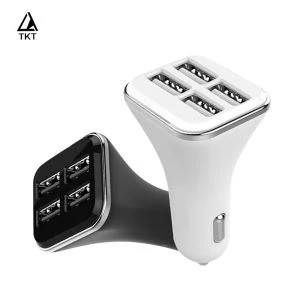 Prenosni polnilnik 5v 2,4A 4-portni usb polnilnik avtomobilskih baterij