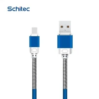 Vzdržljiv usb kabel z mikro kovinsko vzmetjo